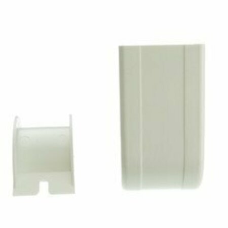SWE-TECH 3C 1.75 inch Surface Mount Cable Raceway, White, Outside Elbow, 90 Degree FWT31R3-007WH